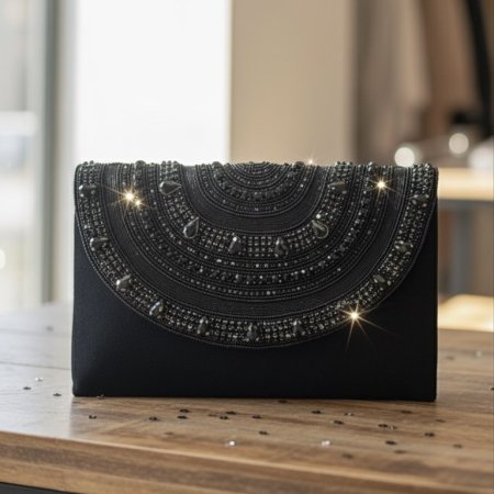 جزدان أسود أنيق